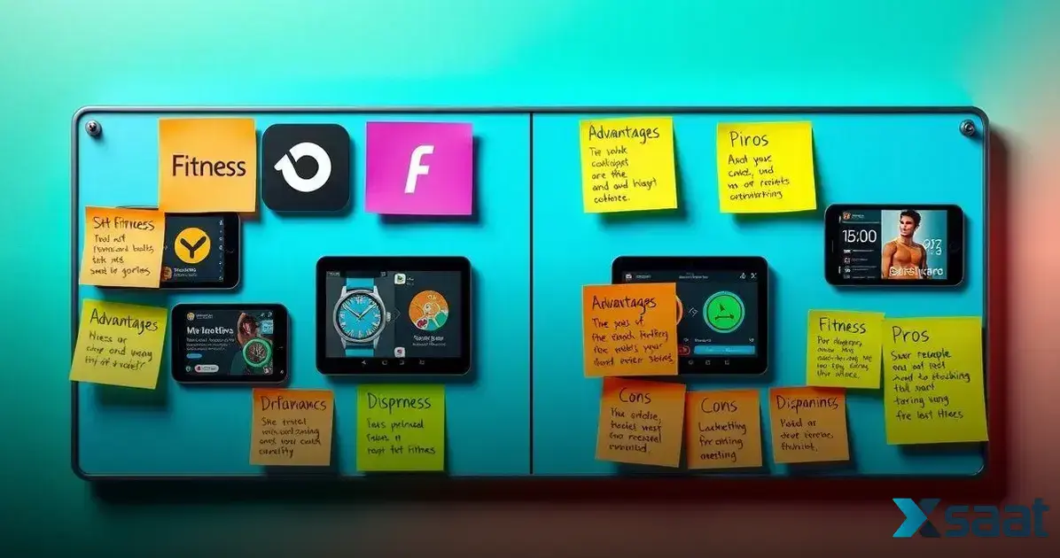 Vor- und Nachteile einzelner Fitness-Apps